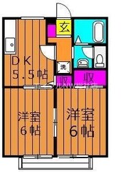 サンライフひろみね　C棟の物件間取画像